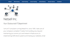 Desktop Screenshot of netsell.com